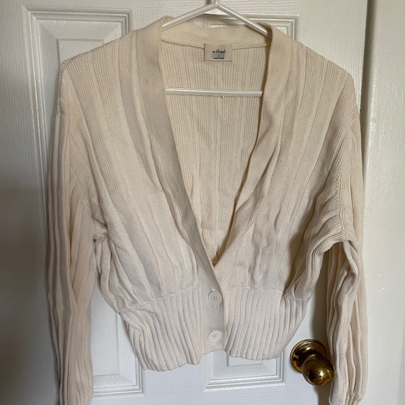 Aritzia white cardigan S - Picture 1 of 1